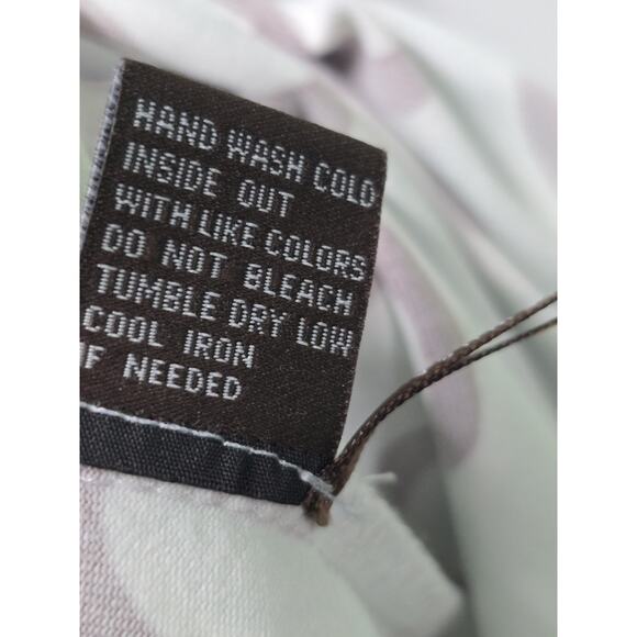 J McLaughlin Medium Blue Brown Sheath Midi Dress 3/4 Slv Jigsaw Mia Catalina - Picture 6 of 7